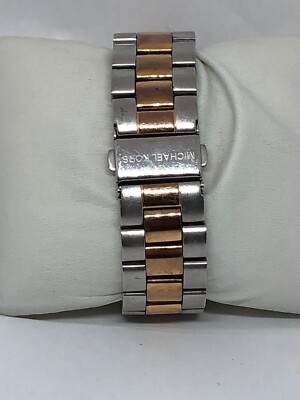 MICHAEL KORS Chronograph Womens Stainless Steel MK-5315 Watch Runs‎ w/Box Links Michael Kors Women main image 4