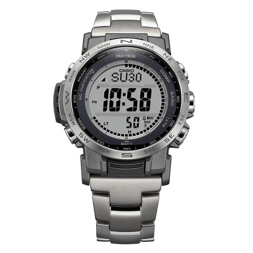 CASIO PRO TREK PRW-35TLD-7JF Climber Line Radio Solar Triple Sensor Men's Watch - Picture 11 of 14