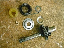 1975 Suzuki TC125 OEM Complete Kickstarter Shaft Gear Spring Assy 26240-28002