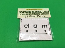 CCVC Word Blending Cards Phonics - Reading Activity