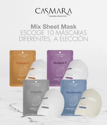 CASMARA SHEET MASK MIX BOX 10 PCS
