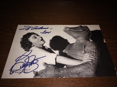 ALLIGATOR PEOPLE Beverly GARLAND SND HOTEL CARD HOLLYWOOD AIP SCI-FI UNIVERSAL 