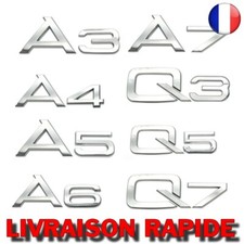 Métal Logo Audi A3 A4 A4L A5 A6 A6L A7 A8L Q3 Q5 Q7 LOGO Voiture Style Auto Car