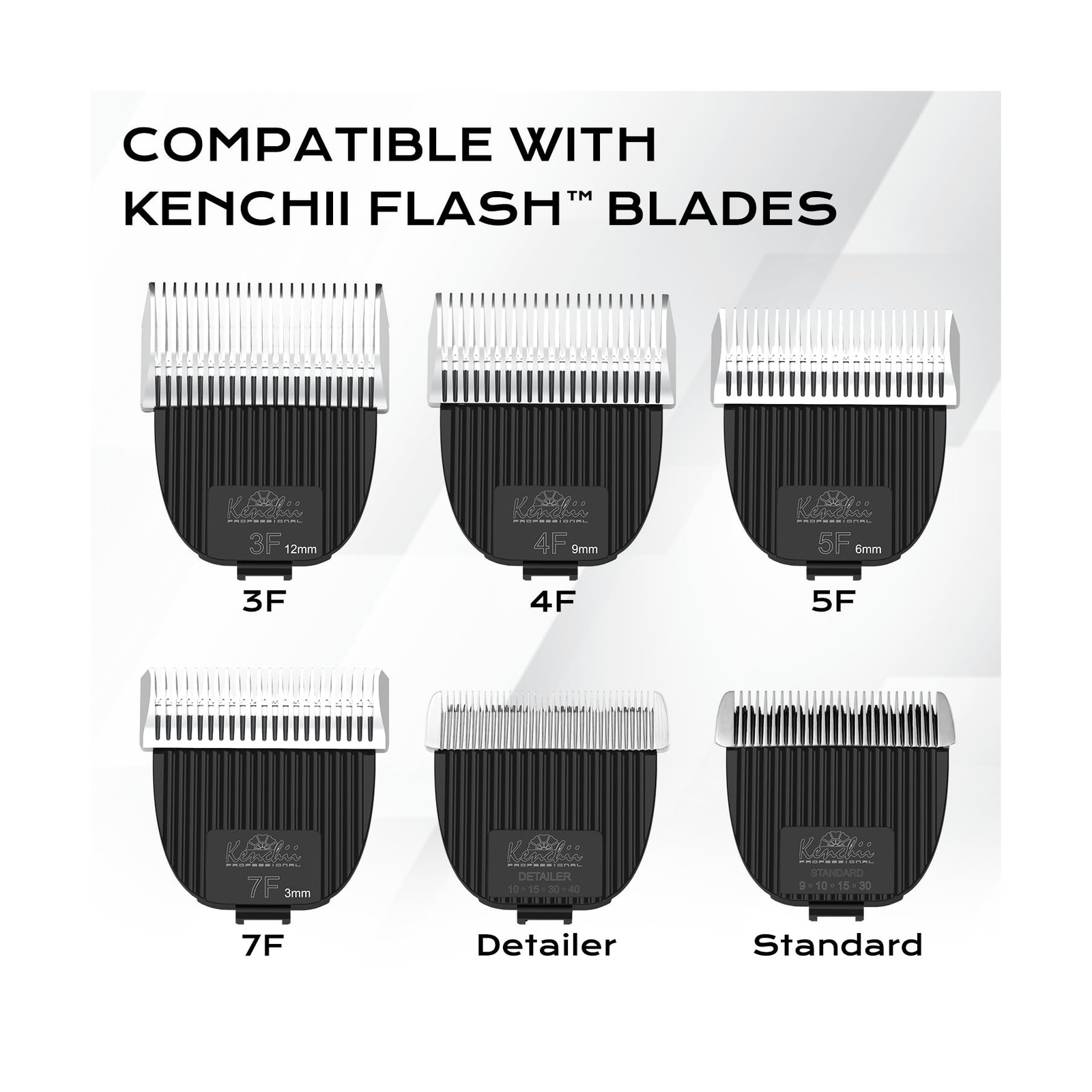 Kenchii Flash 5Speed Dog Hair Clipper Cordless Dog Clippers for
