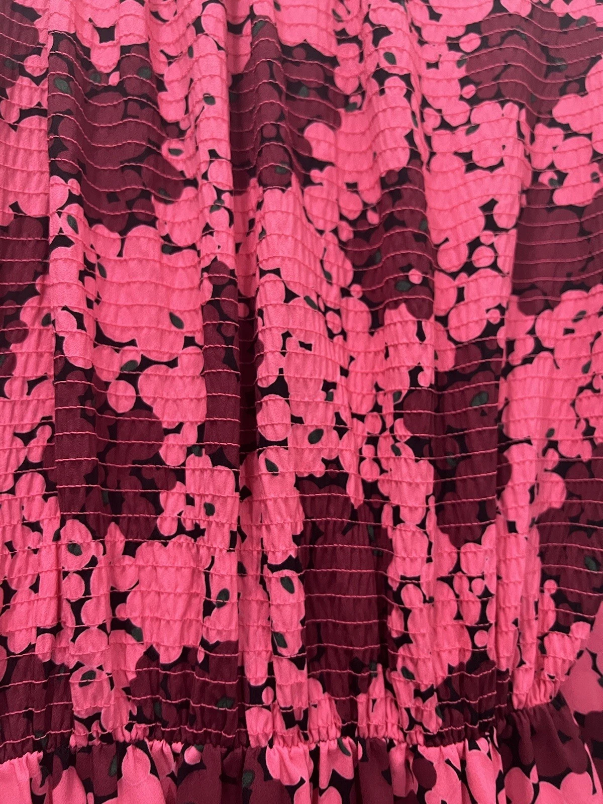 Abito smocked Kate Spade rosa a pois a bolla us intime ottimeioni condiz t 4s US48