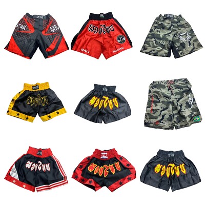 Kampfsport Shorts Thai Boxing Sport Muay Thai Fighting Sportshorts Gr. XL Fight