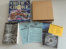 PC Game Critic's Choice CD-ROM Big Box Serf City Dark Legions Archon 1995 SSI