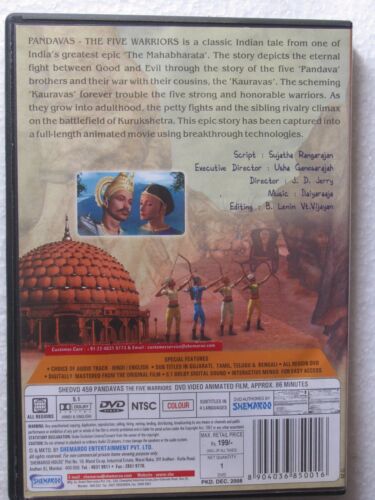 PANDAVAS Animation film DVD Hindi movie bollywood India | eBay