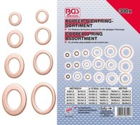 Bgs Dichtring-Sortiment | Kupfer | 300-Tlg.