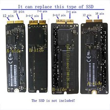 Converter Adapter card For 2013 2014 2015 Macbook Air Pro SSD NVMe PCIe M.2 NGFF