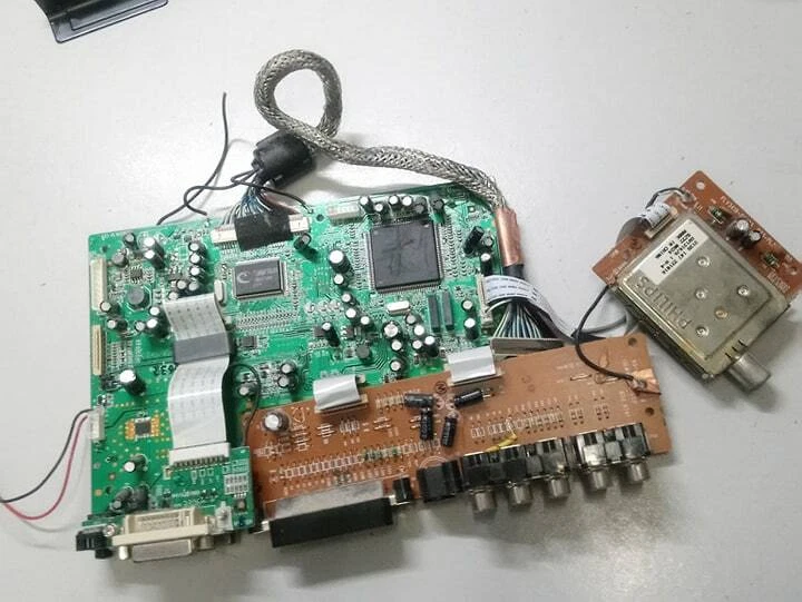Lcd tv main best sale board