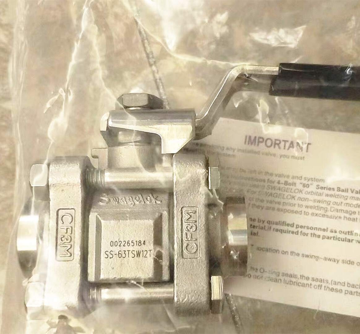 1pcs New Swagelok Valve SS-63TSW12T 60 Series Ball Valve 3/4  in