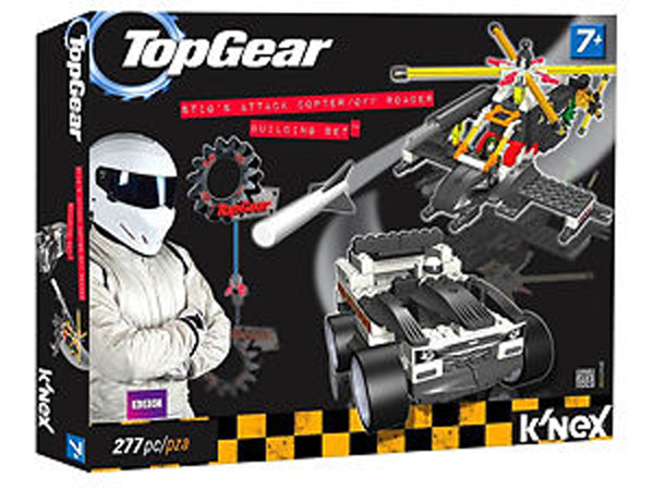 NEW Top Gear K'nex - Stig's Attack Copter Off Roader Building Set