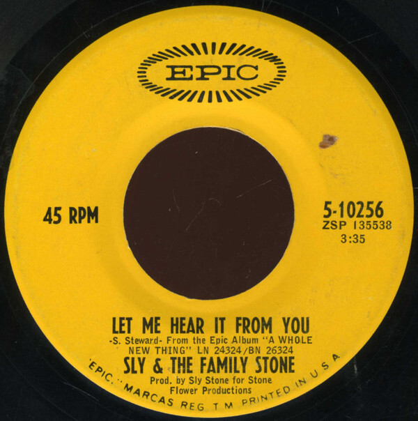 洋楽 Sly & The Family Stone. Vinyl. org Sly & The Family Stone - Dance To The Music (7