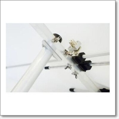 NAGARA OHM-2243VB デュアルバンドアンテナ OHM-2243VB Nagara Electronics CQ Ohm Antenna for Balcony with
