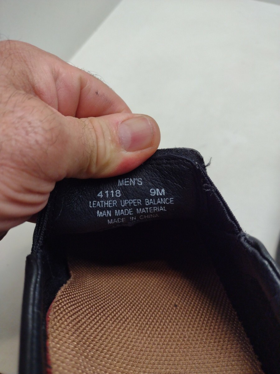 Red Wing Loafers Black Leather 4118 Slip & Oil Resistant  display picture 3
