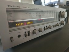 Technics SA-404 Stereo Receiver - Vintage 1980 - Silber - Top Zustand