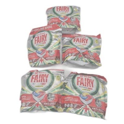 Fairy Reinigungstabletten Geschirrspüler Reinigungsmittel Plus Komplettspülmitte