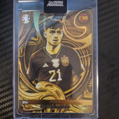 Topps Total Football 2023-24 Pedri Eternal Gold 3/99 1st edition