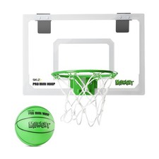 SKLZ Pro Mini Glow-in-the-Dark Basketball Hoop with Ball - 18x12 inches