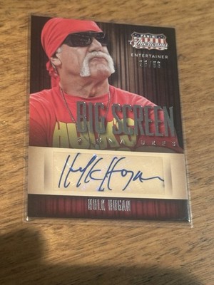 2015 PANINI AMERICANA HULK HOGAN BIG SCREEN SIGNATURES AUTO AUTOGRAPH /99