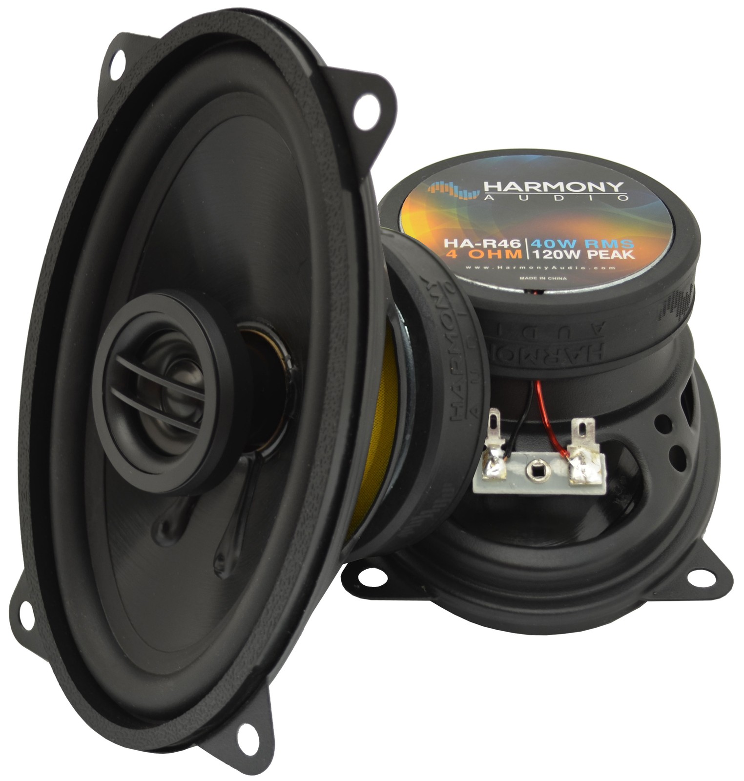 Harmony Audio HA-R46 Car Stereo Rhythm Series 4x6" Replaceme