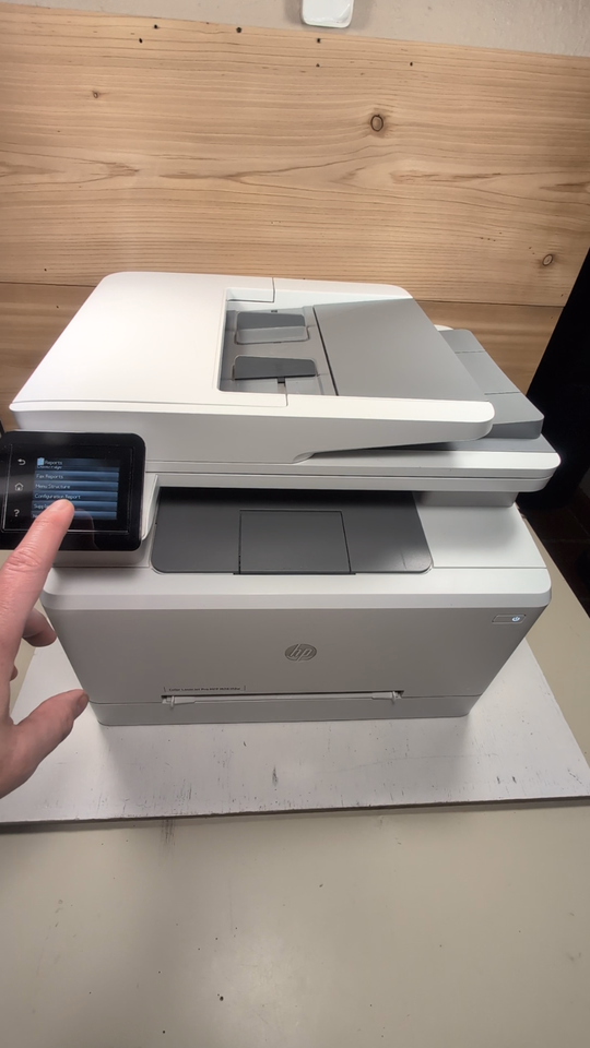 HP LaserJet Pro Color MFP M283fdw All-in-One *3875 Total Impressions ...