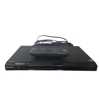 Sony DVP-SR200P DVD Player Remote RCA Cables Tested Working