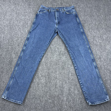 Wrangler Cowboy Cut Jeans Men's 36x34 FITS 35 Original Fit 100 Cotton 13MWZGK