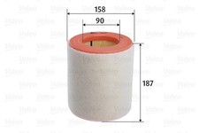 Luftfilter VALEO 585763 Filtereinsatz für AUDI A7 Sportback 4GA 4GF A6 C7 4G2