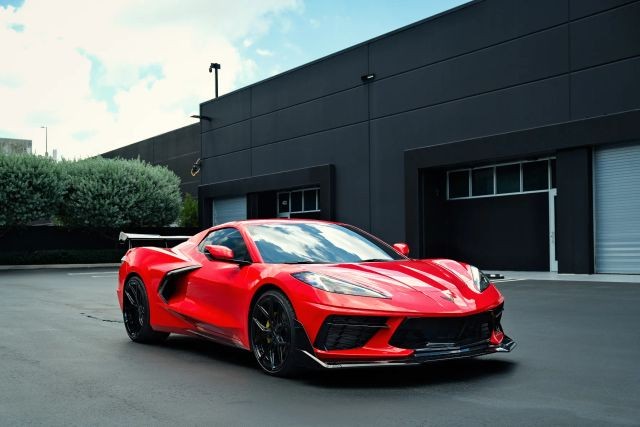 2025 Red Chevrolet Corvette   | C8 Corvette Photo 8