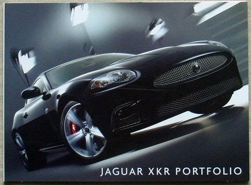 JAGUAR XKR PORTFOLIO Car Press Media Pack CD ROM