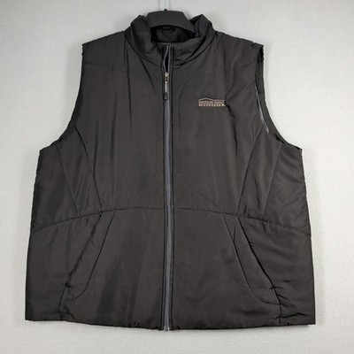 North End Puffer Vest Mens XXL Black American Family Insurance Logo