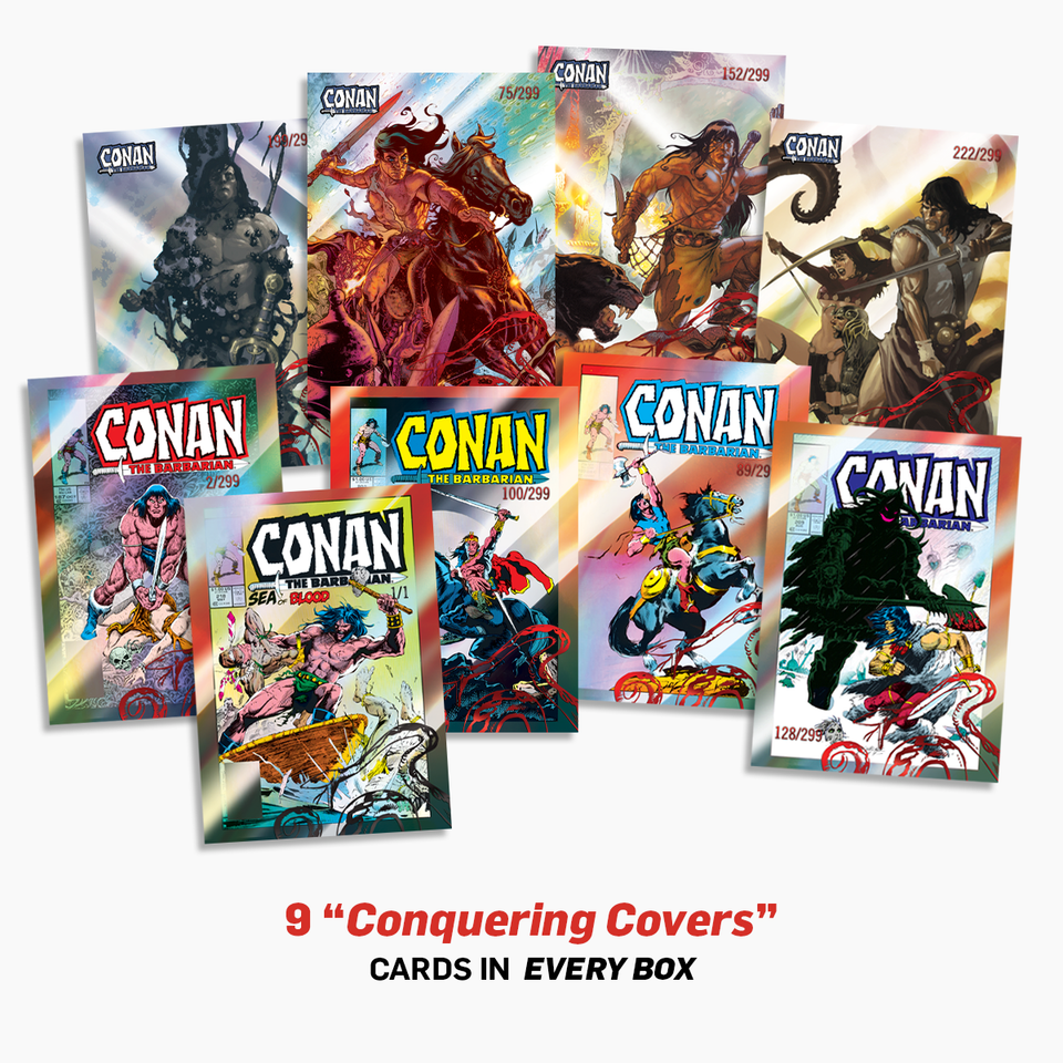 Conan the Barbarian Trading Cards Convention Box (SDCC 2025) eBay