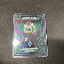 Trevor Lawrence 2025 Pheonix Thunderbirds - Green Winter /75 - Rookie Card . rookie card picture
