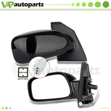 Pair Set Left+Right Power Side View Exterior Mirrors For 03-08 Toyota Corolla