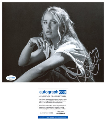 Avery Anna 'Indigo' Signed 8x10 Photo ACOA Country Singer