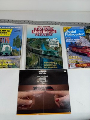 Modelleisenbahn Magazin & Buch Lot RMC 1992 · Landschaftsführer · MR 1993 · Märklin
