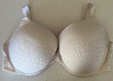 Victoria's Secret Pink Wear Everywhere Push-Up Bra Size 36DD Padded Underwire