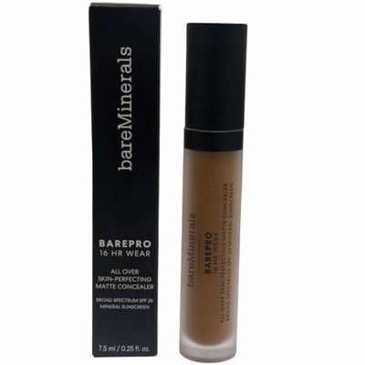 Bare Minerals BarePro 16 Hr Wear  .25oz Matte Concealer SPF 25 - DEEP 500 WARM