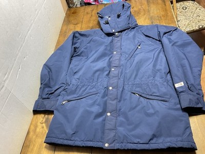 VTG The North Face GORE-TEX Mountain Parka Jacket Mens XL Blue Made in USA