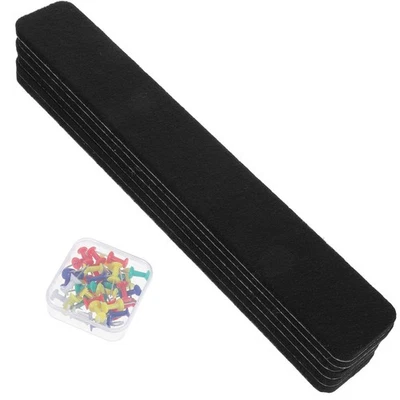 6 Pcs Filz Pinnwand Filz-pinnwand Schwarze Bretter Pinnwandverkleidung - Bild 1 von 4