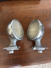 Old Vintage 1930s 1932 1933 Cadillac Lasalle Car Fender Lights Backing Plates Old Vintage 1930s 1932 1933 Cadillac Lasalle Car Fender Lights Backing Plates