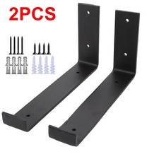 4/8 Pack Rustic Shelf Brackets Scaffold Board Industrial Solid Steel Heavy Duty