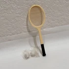 Vintage Barbie #941 Tennis Anyone Lot of 2 Tennis Rackets & Ball Set 60s 1964