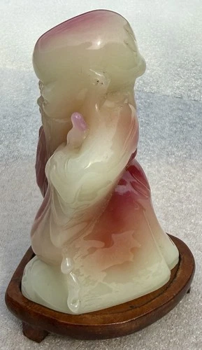 Vintage Figurine Statue ASIAN God SHOU XING Chinese Immortal Of Longevity 5 Inch