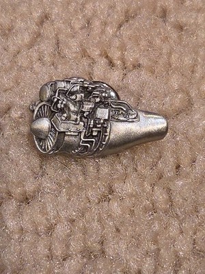 VINTAGE TOMAHAWK CRUISE MISSILE ENGINE PIN BACK