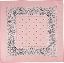 Bandana Single Pack  Double Pack Cotton for Men and Women 22 Inch