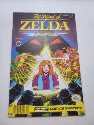 The Legend of Zelda #3 Valiant 1990 George Caragonne Mark Pacella Nintendo