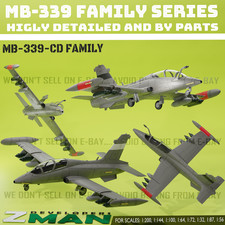 3d printed MB-339CD (FAMILY) V3 plane aircraft jet fighter